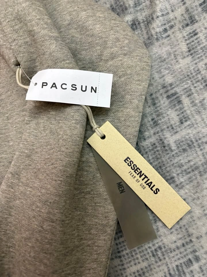 Essentials grey fear of god hoodie - photo 2