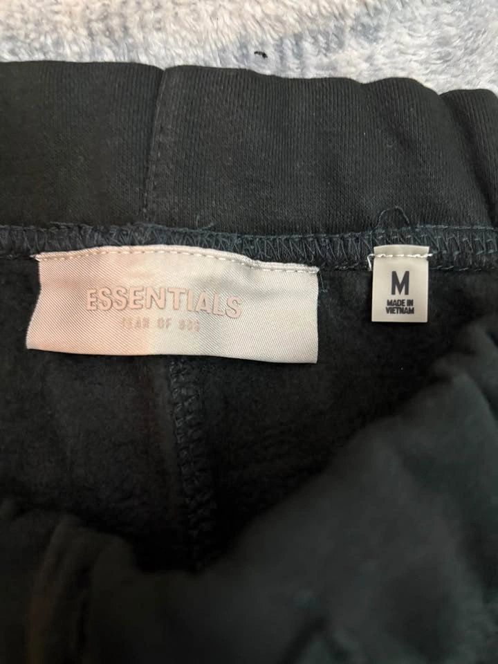 Essentials black fear of god pants - photo 3