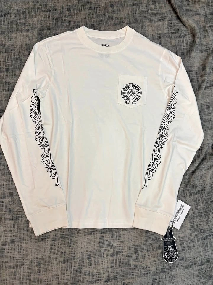Chrome hearts white long sleeve
