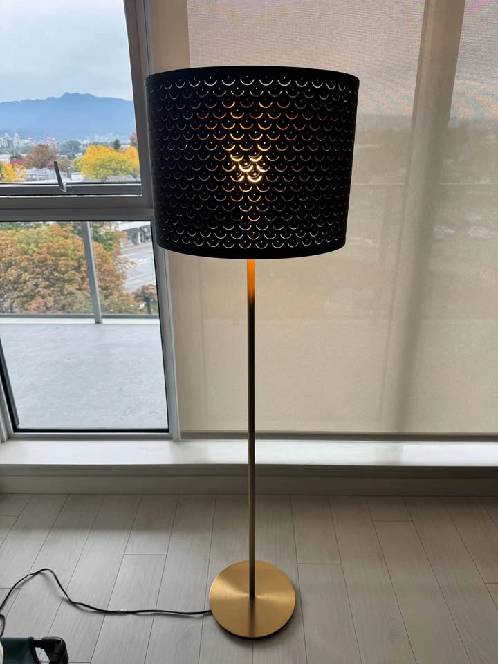 IKEA Standing Lamp and Shade - photo 2