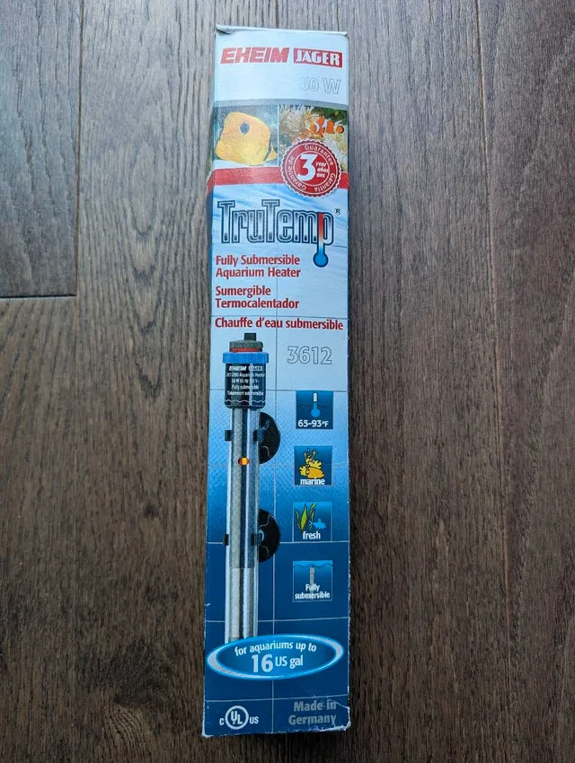 Eheim Jager TruTemp 50W Aquarium Heater thumbnail