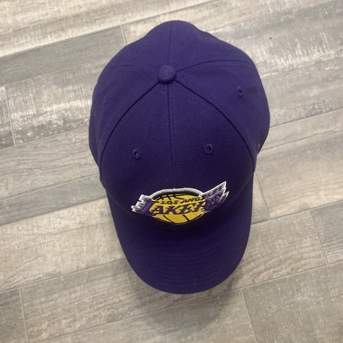 Los Angeles Lakers '47 Purple Yellow NBA MVP Adjustable Hat - photo 4