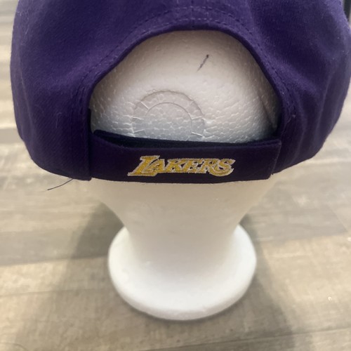 Los Angeles Lakers '47 Purple Yellow NBA MVP Adjustable Hat - photo 5