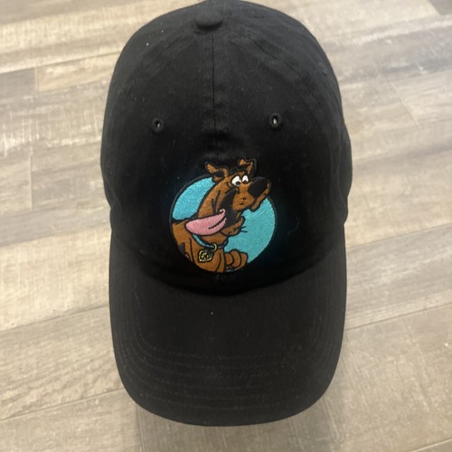 Scooby Doo Black One Size Adjustable Cap