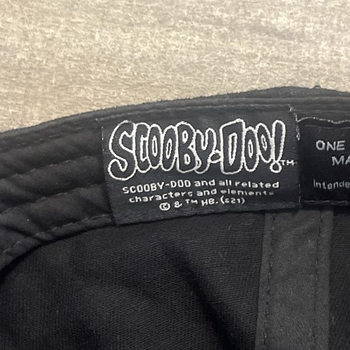 Scooby Doo Black One Size Adjustable Cap - photo 3