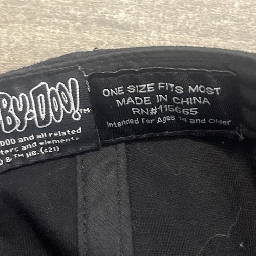 Scooby Doo Black One Size Adjustable Cap - photo 4