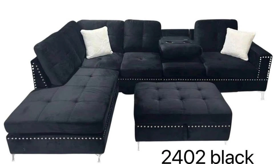 Sectional for sale - Velvet Reversible - photo 4