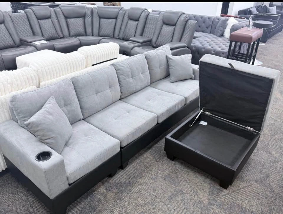 Sectional reversible sofa - photo 2