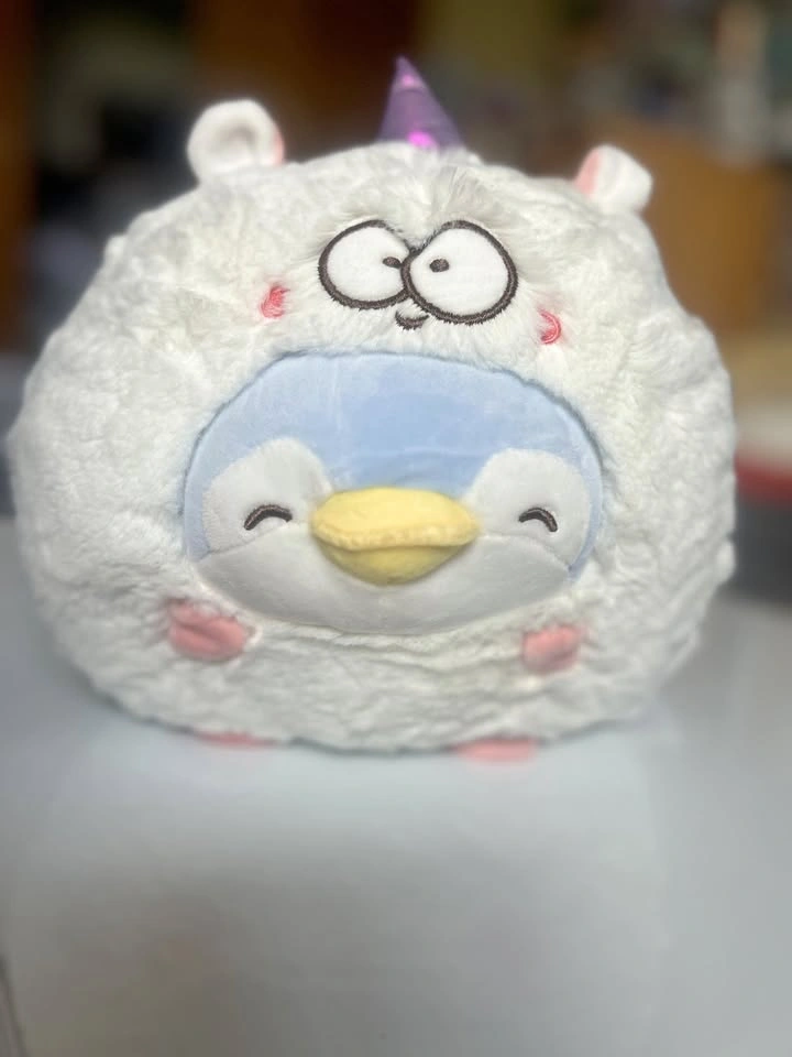Miniso Life White Penguin Squishable Animal Pillow Plush