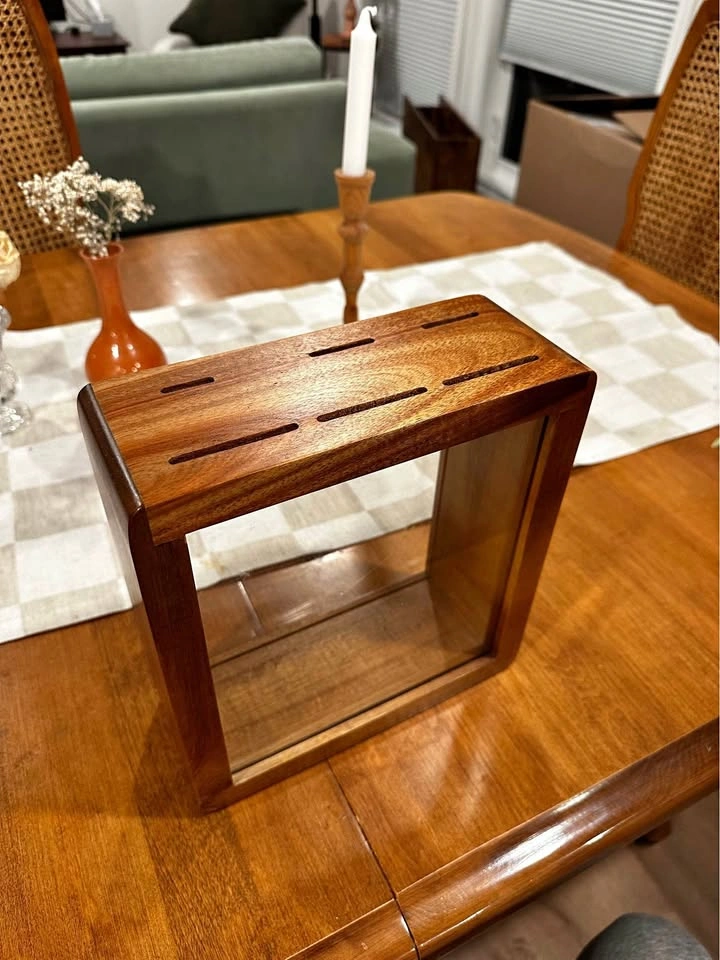 Cuisine Pro Wooden Display Knife Block