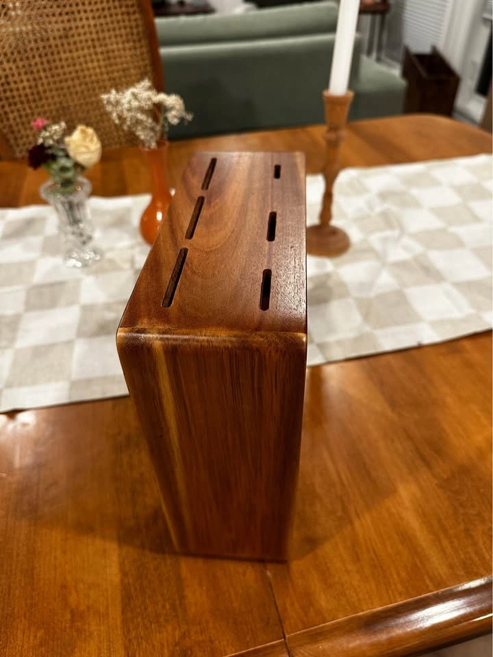Cuisine Pro Wooden Display Knife Block - photo 3