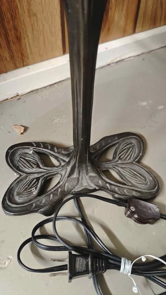 Vintage Leviton Art Nouveau Table Lamp - photo 4
