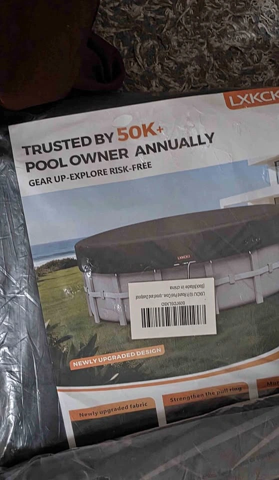 NEW Heavy Duty 10ft Pool Cover - 420D Waterproof & Windproof