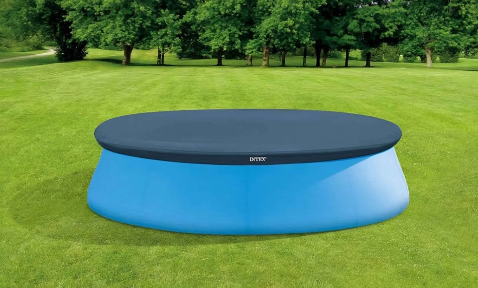 NEW Intex 8ft Above Ground Pool Cover - Fast Pickup - photo 2