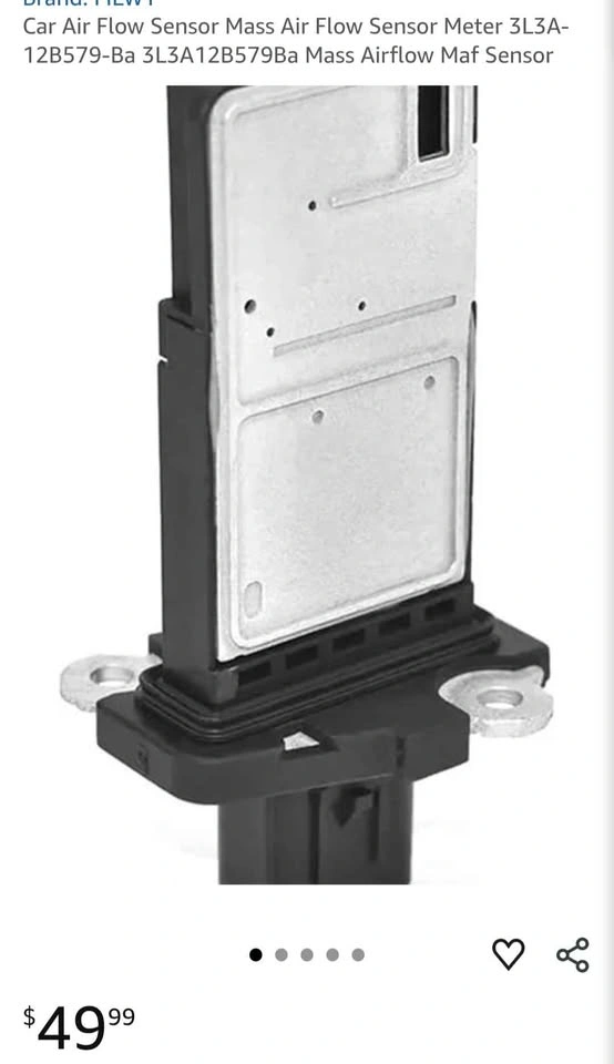 Premium Auto Parts 3L3A12B579BA Mass Airflow Sensor - photo 5