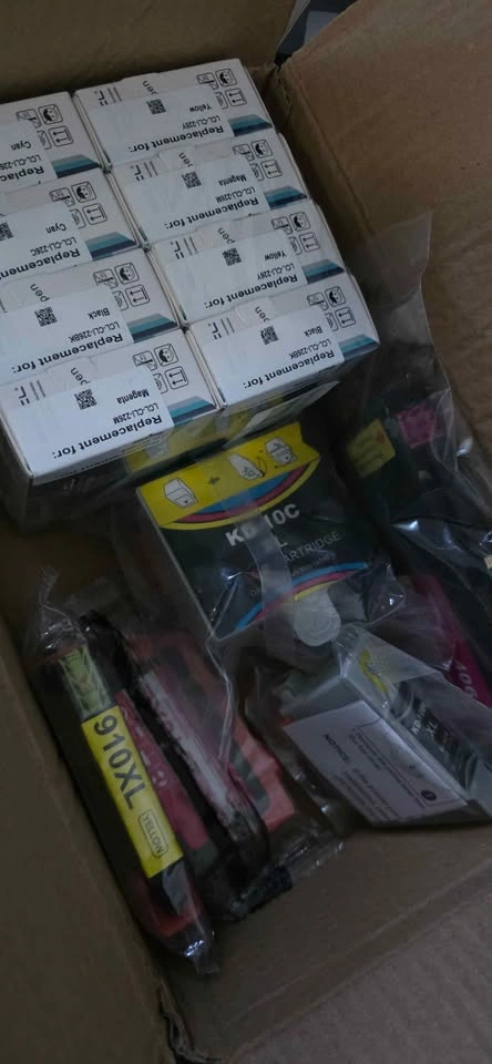 Mixed Lot of 15 New Sealed Printer Ink Cartridges - photo 2