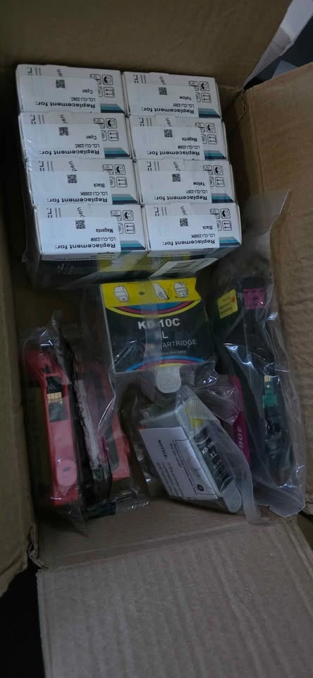 Mixed Lot of 15 New Sealed Printer Ink Cartridges - photo 4