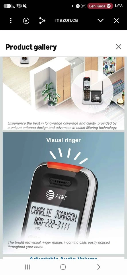 AT&T BL102-4S 4-Handset Cordless Phone System - photo 2
