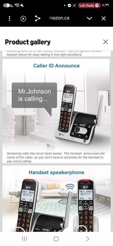 AT&T BL102-4S 4-Handset Cordless Phone System - photo 4