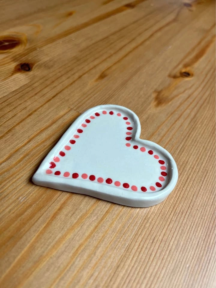 Handmade Ceramic Heart Dish