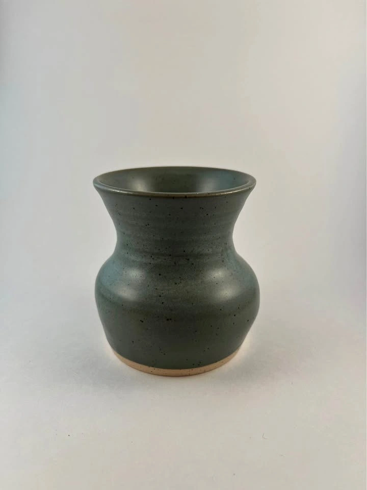Handmade Ceramic Vase (Green)