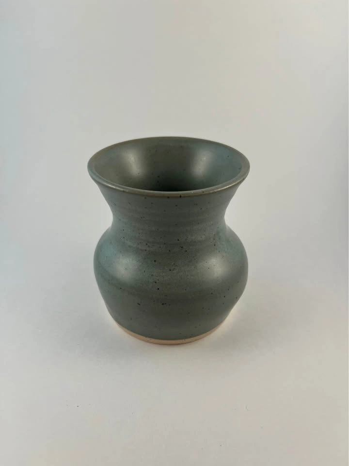 Handmade Ceramic Vase (Green) - photo 2