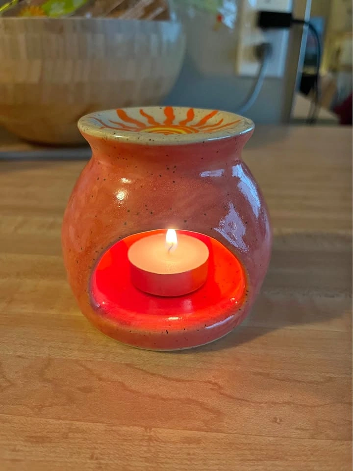 Handmade Ceramic Wax Warmer/Tealight Holder