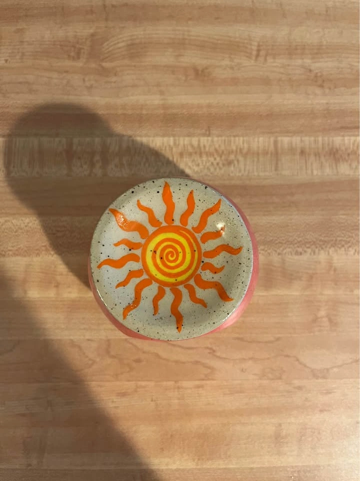 Handmade Ceramic Wax Warmer/Tealight Holder - photo 3