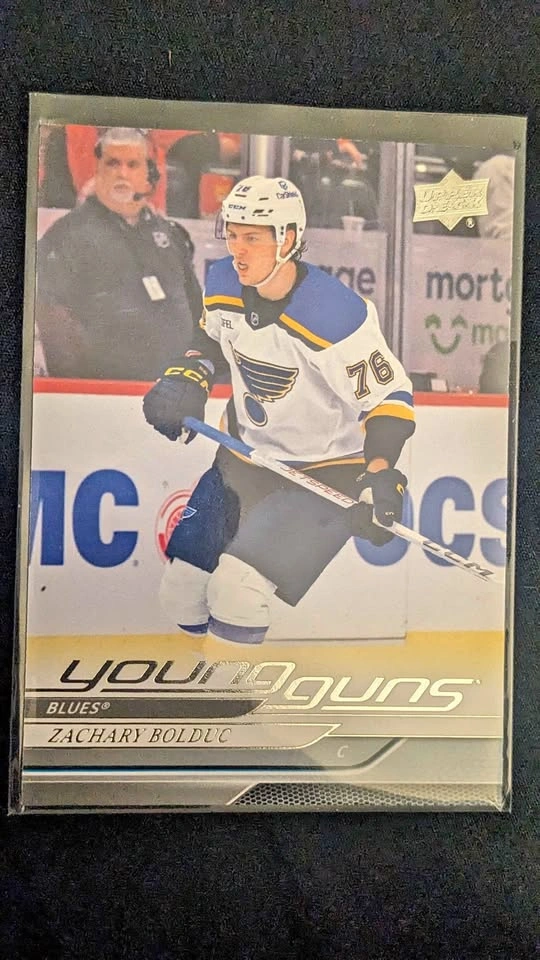 2024-25 Upper Deck Young Guns Zachary Bolduc Rookie #201