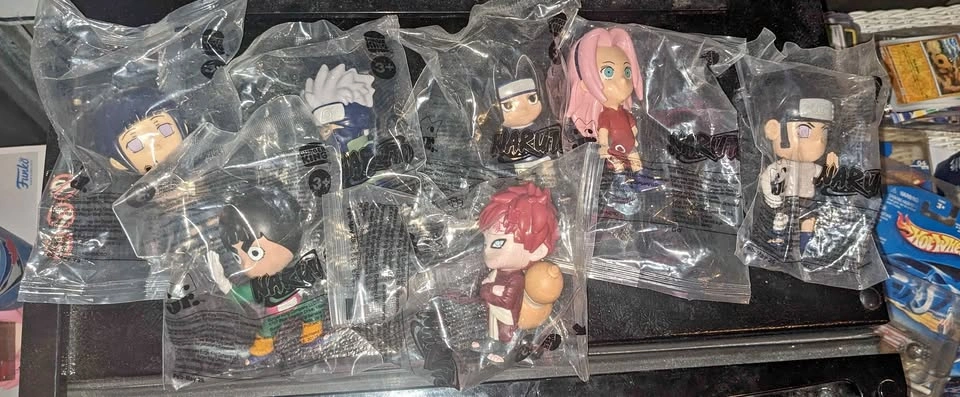 NARUTO BURGER KING CANADA 2025 KIDS MEAL TOYS