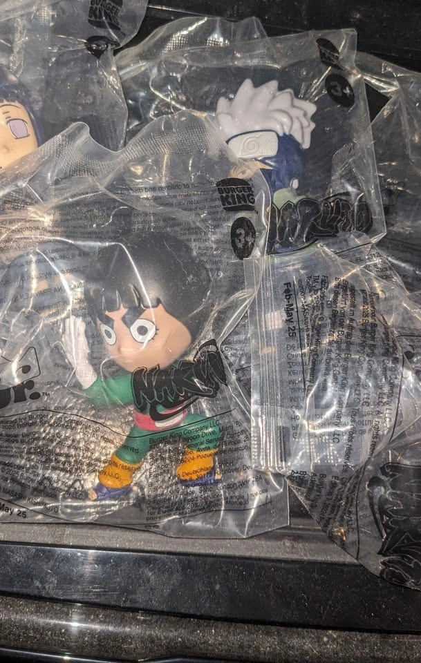 NARUTO BURGER KING CANADA 2025 KIDS MEAL TOYS - photo 5