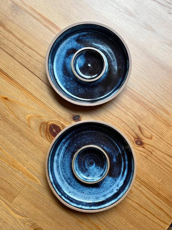 Personal Sized Chip n Dip Plate