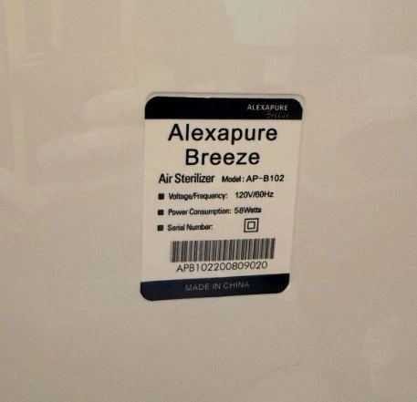 Alexapure Breeze Air Purifier - photo 4