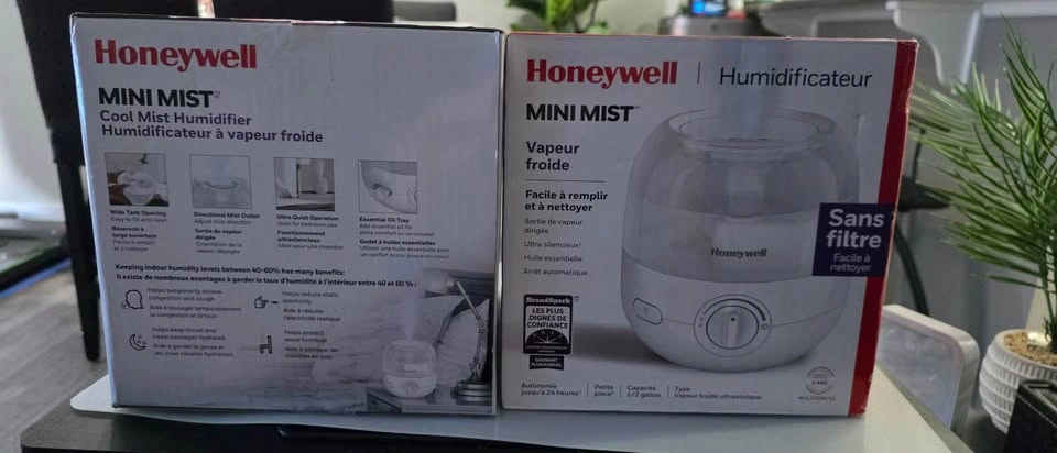 Honeywell Mini Mist Cool Mist Humidifier - photo 2