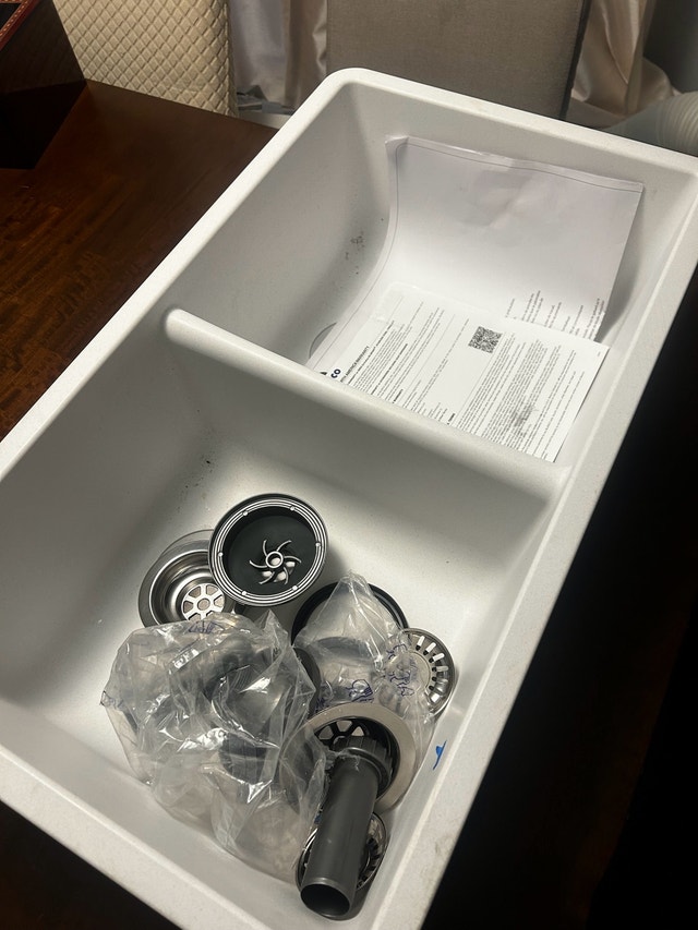 Blanco Kitchen Double Bowl Sink