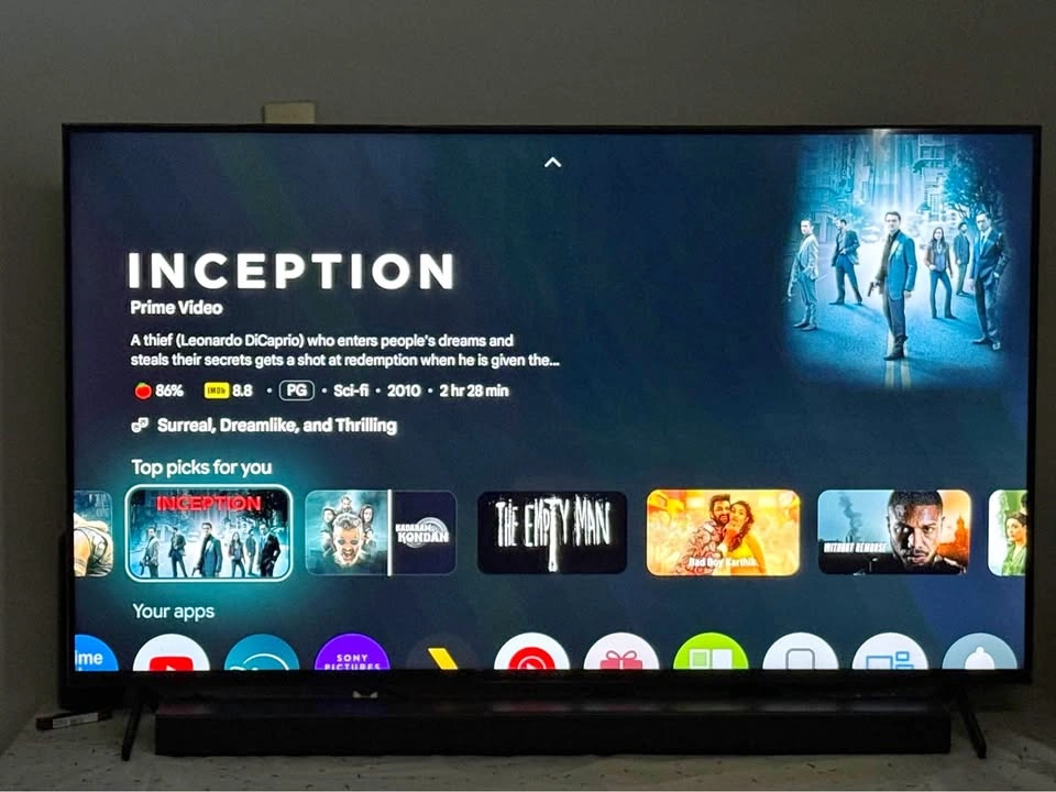 Sony 55-inch X80K 4K Ultra HD HDR Smart LED Google TV