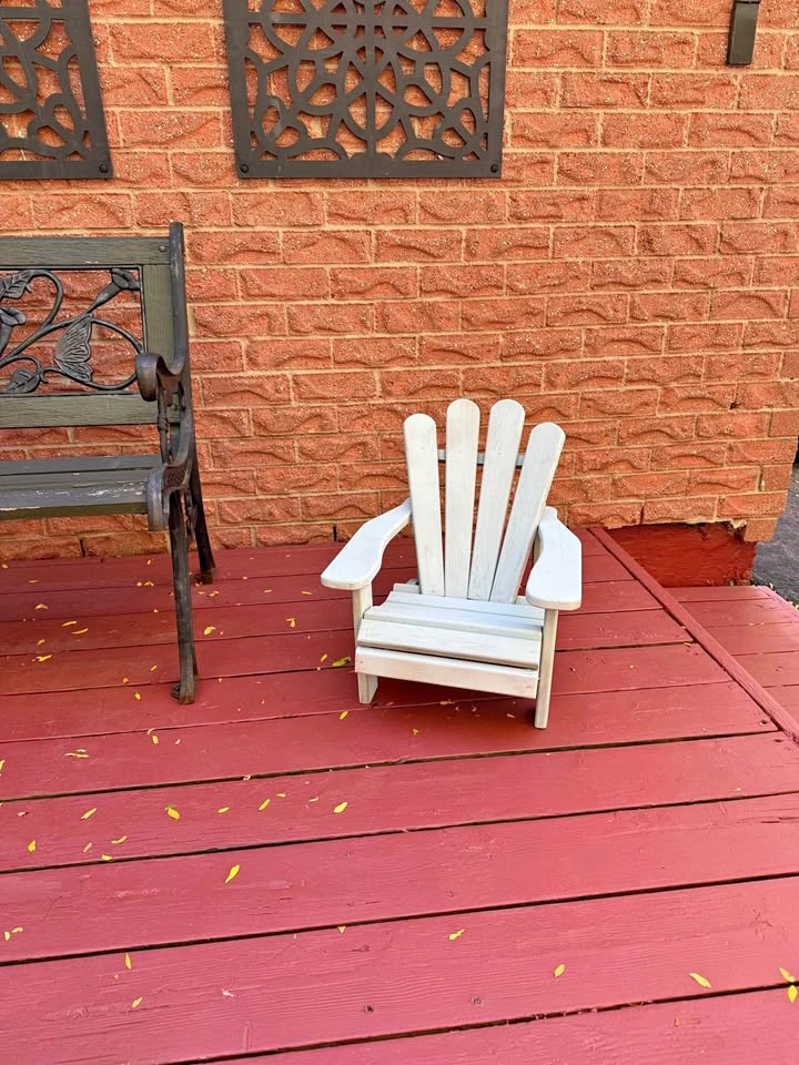 Kids Wooden Adirondack Chair