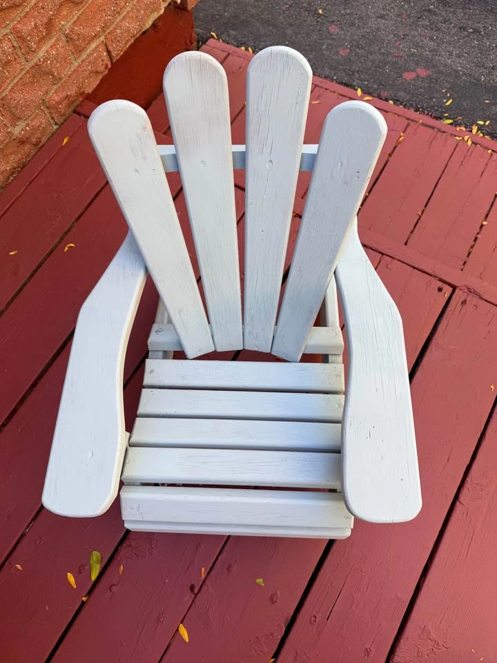 Kids Wooden Adirondack Chair - photo 3