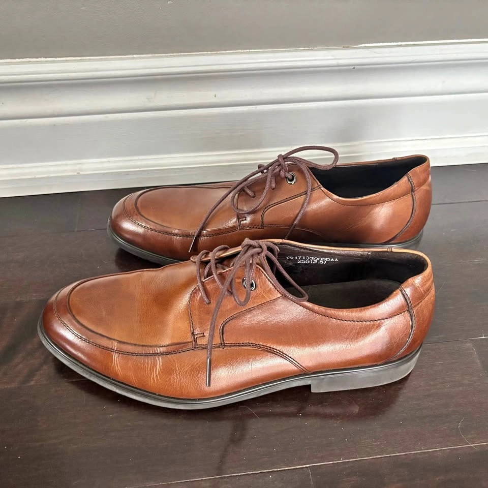Men’s Brown Leather Dress Shoes