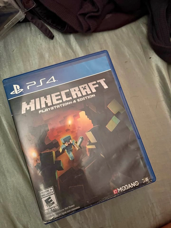 PS4 Minecraft Disc