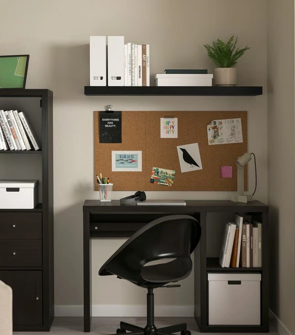 LACK Wall shelf, black-brown, 110x26 cm - photo 3