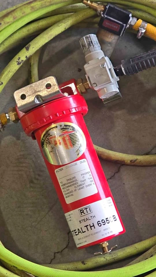 RTI air filter and air hose 50 feet