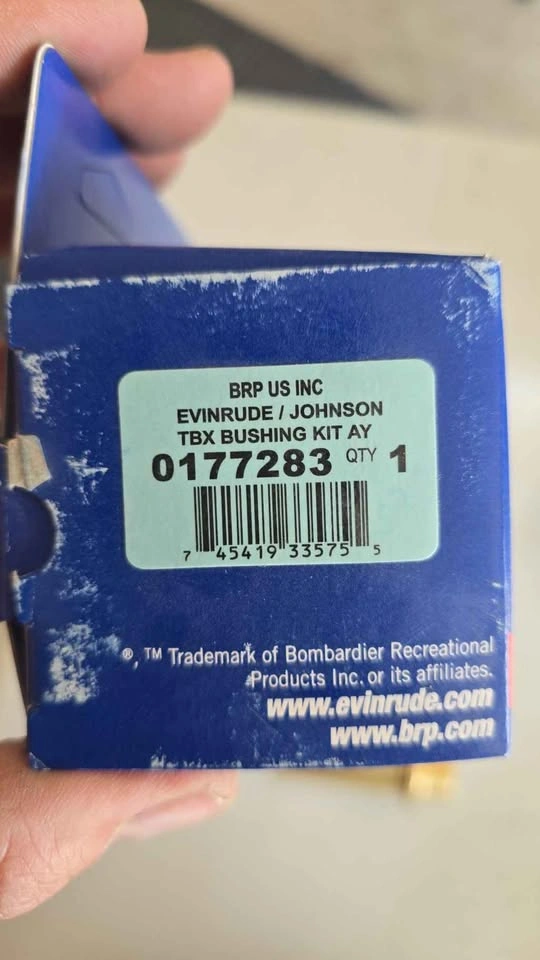 Evinrude Johnson Rebel Stainless Steel Propeller with TBX Hub Ki - photo 3