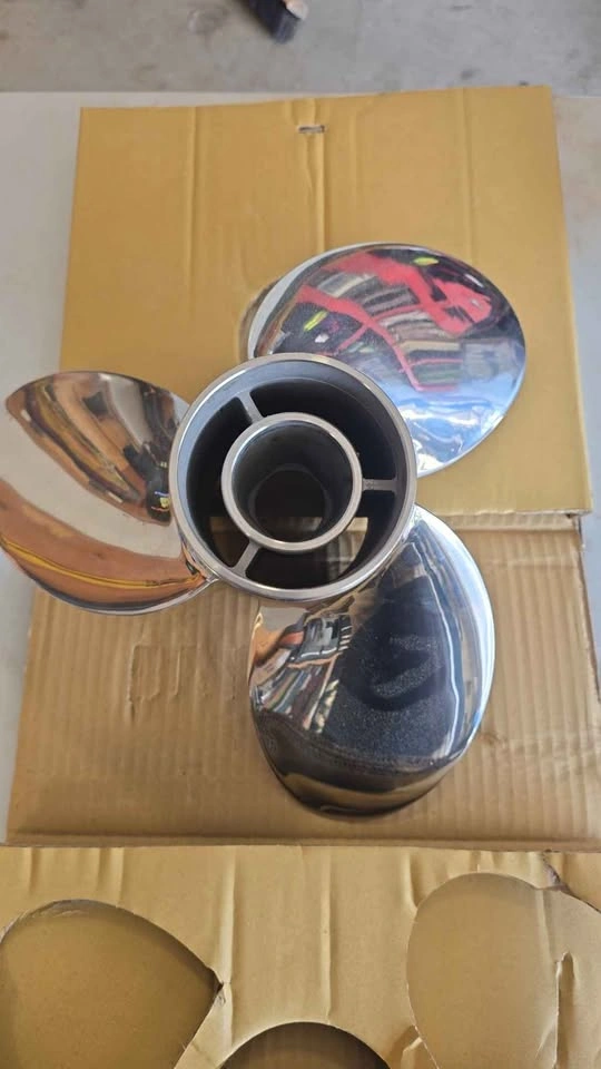Evinrude Johnson Rebel Stainless Steel Propeller with TBX Hub Ki - photo 4