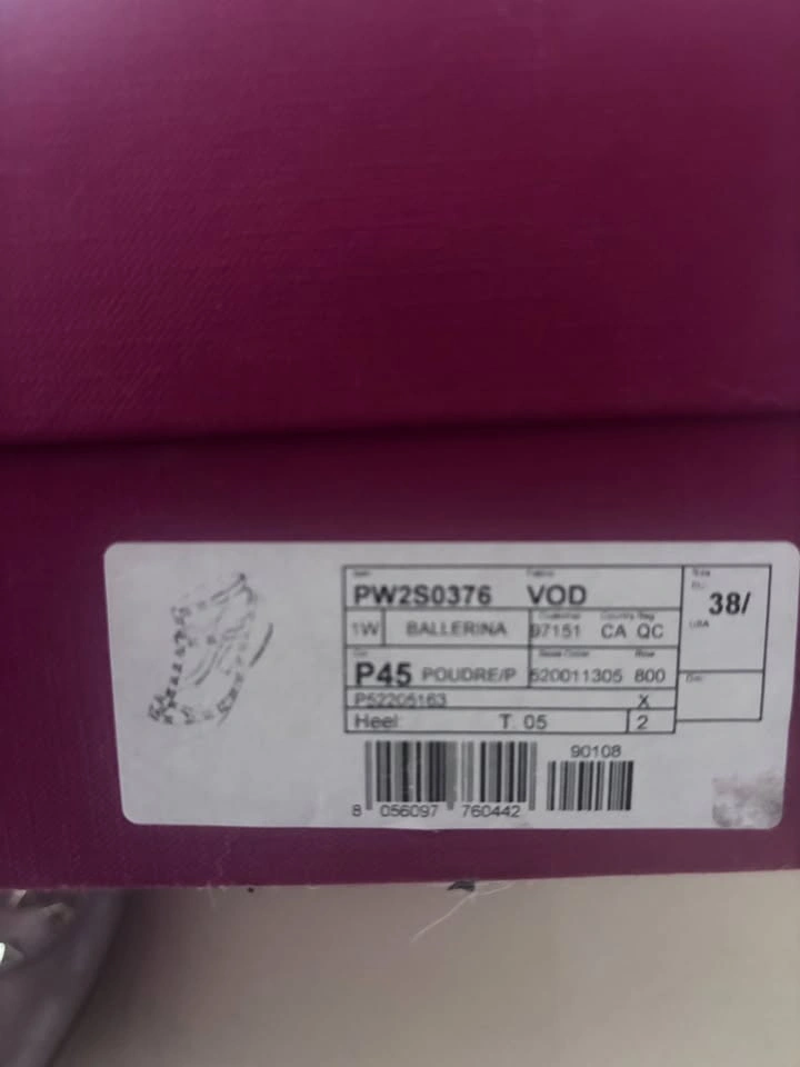 Authentic Valentino Rockstud Cage Ballerina Flats - photo 4