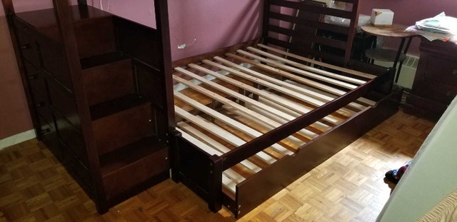 Bunk Bed with Stairs and Drawers - photo 4
