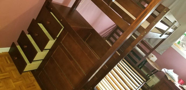 Bunk Bed with Stairs and Drawers - photo 5