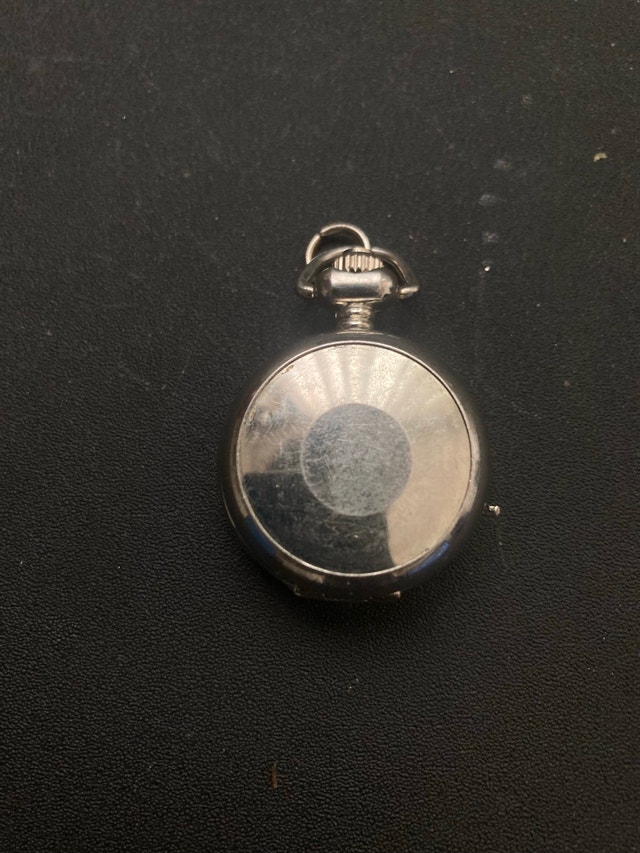 small quartz pocket watch