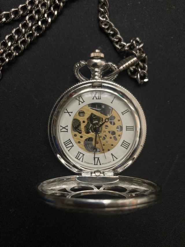 beautiful vintage pocket watch - photo 4