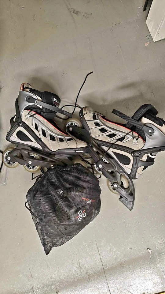 Rollerblade Inline Skates with Triple Eight Protective Gear